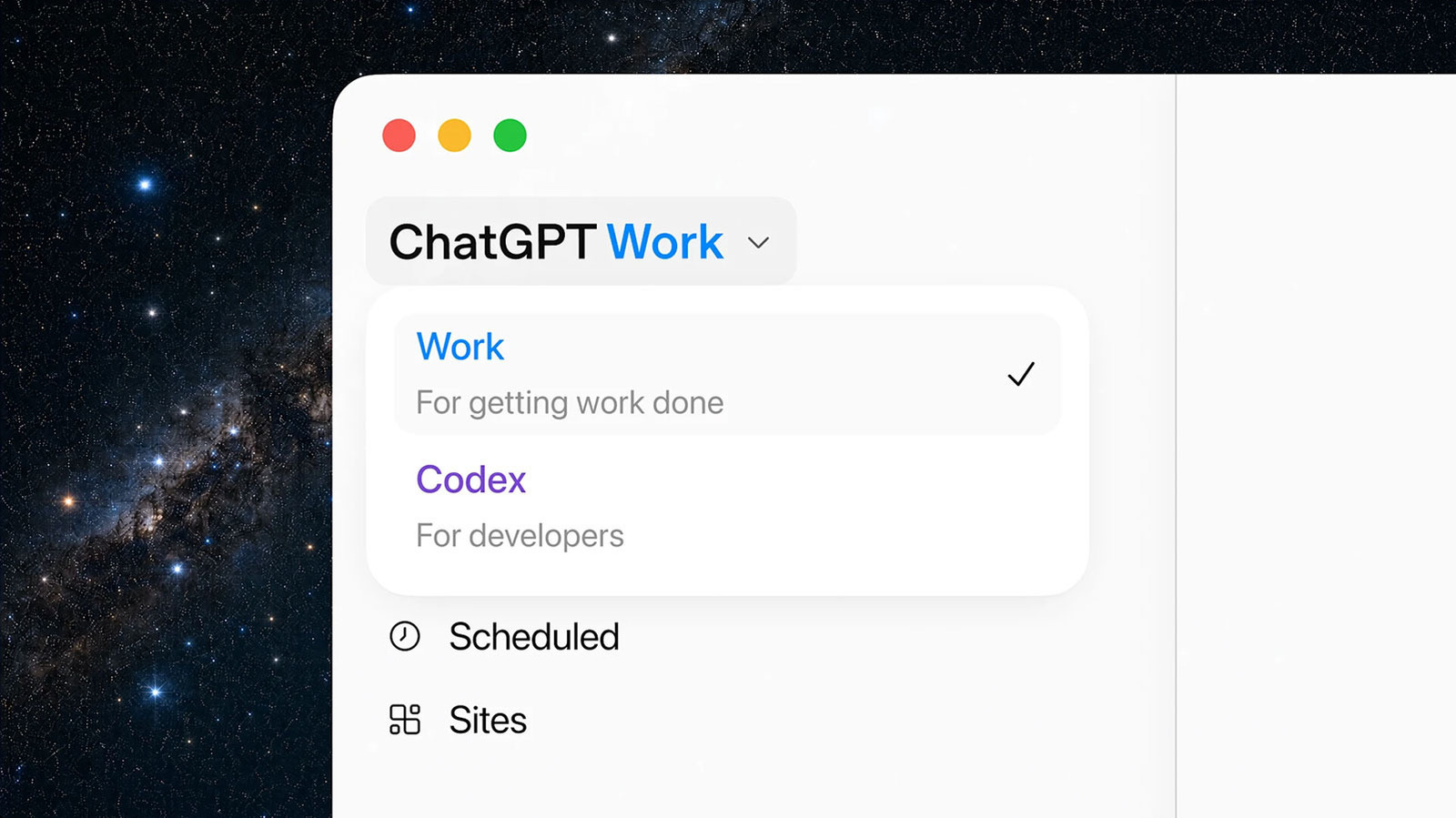ChatGPT unisce Work e Codex creando la sua Super App