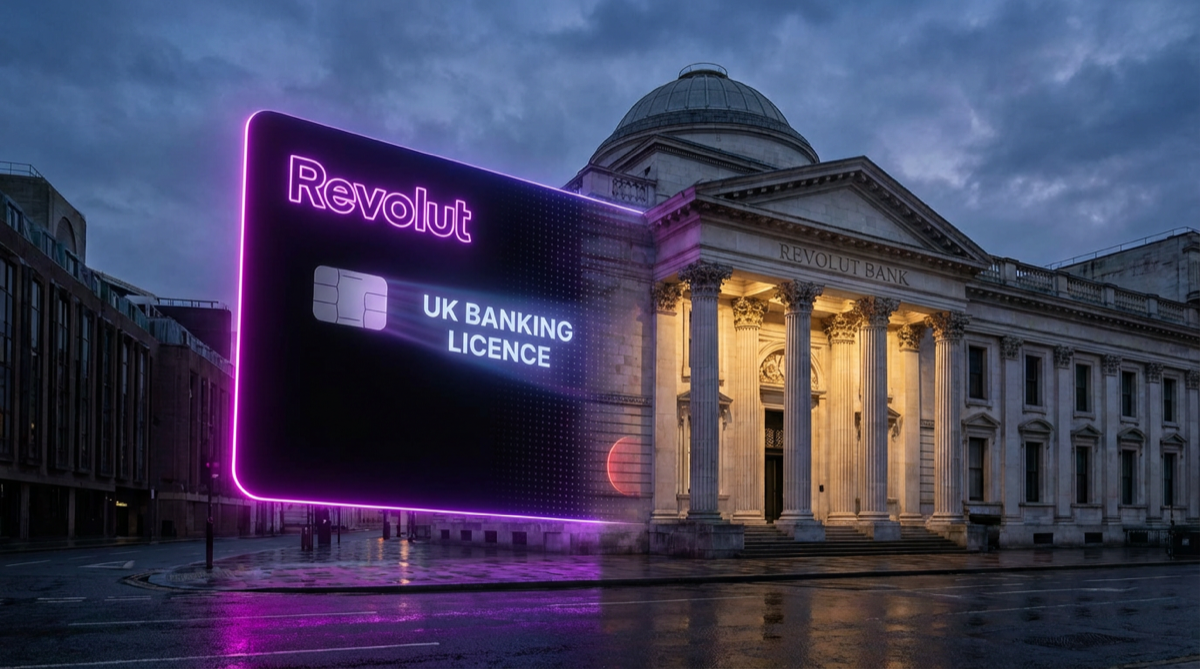 Revolut diventa banca nel Regno Unito: la Bank of England rimuove le ultime restrizioni