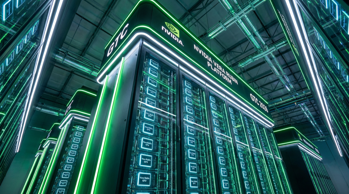 NVIDIA svela Vera Rubin: il chip da 50 petaFLOPS che inaugura l’era dell’AI agente